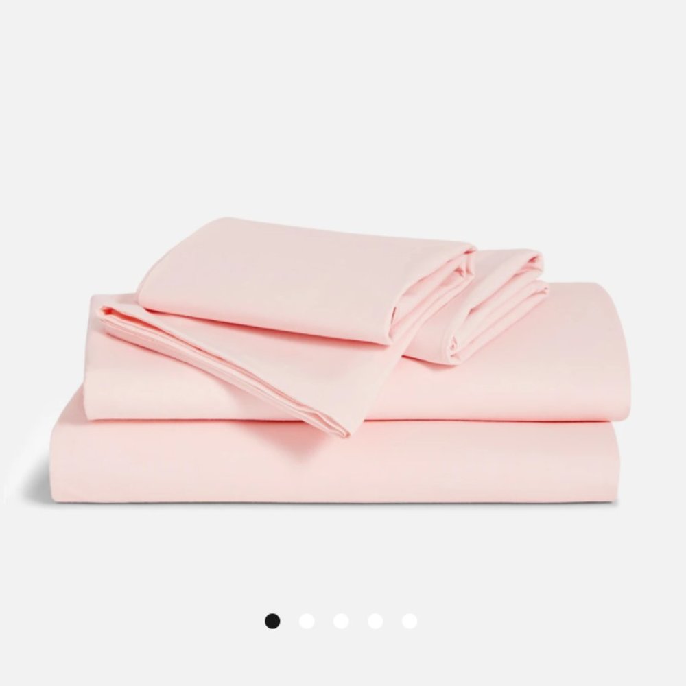 partial brooklinen cal king sheet set